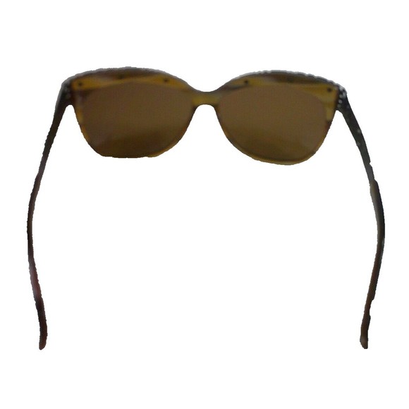 Thierry Mugler Cat Eye Sunglasses Glasses Brown TM 102106 C2 59-13 No Case - Picture 3 of 5